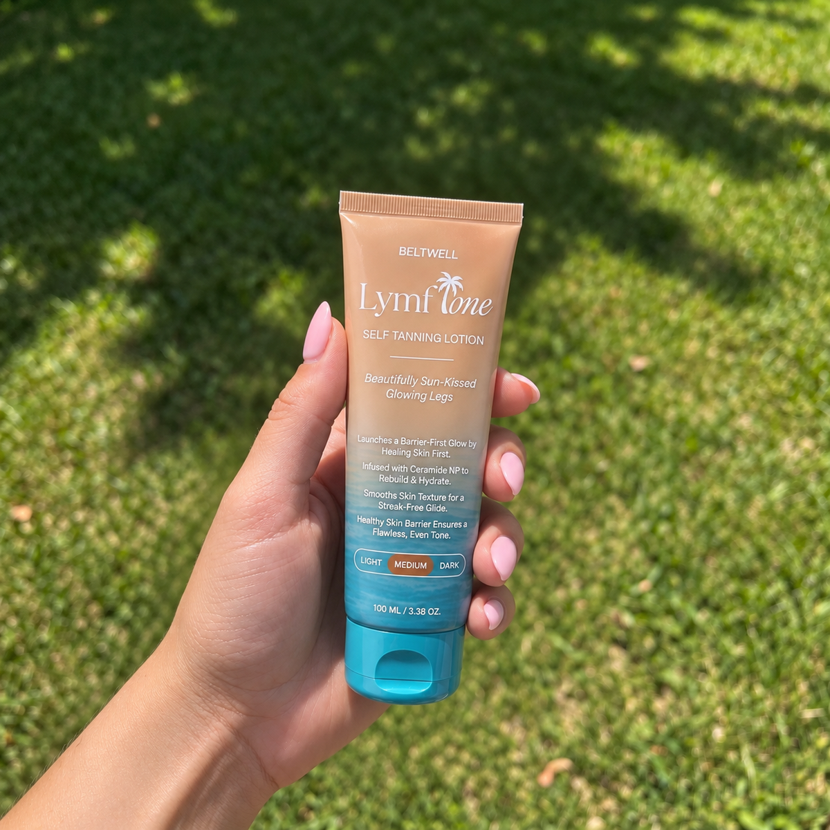 LymfTone Self-Tanner & Extra Glow for Legs With TrueTone Complex™