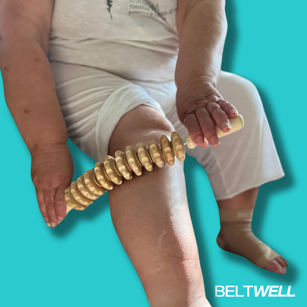 Beltwell® - The Wooden Leg Circulation Massager