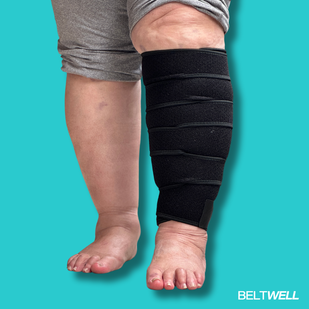 The Compression System For The Feet & Calves (2 pack Each) |  BLACK