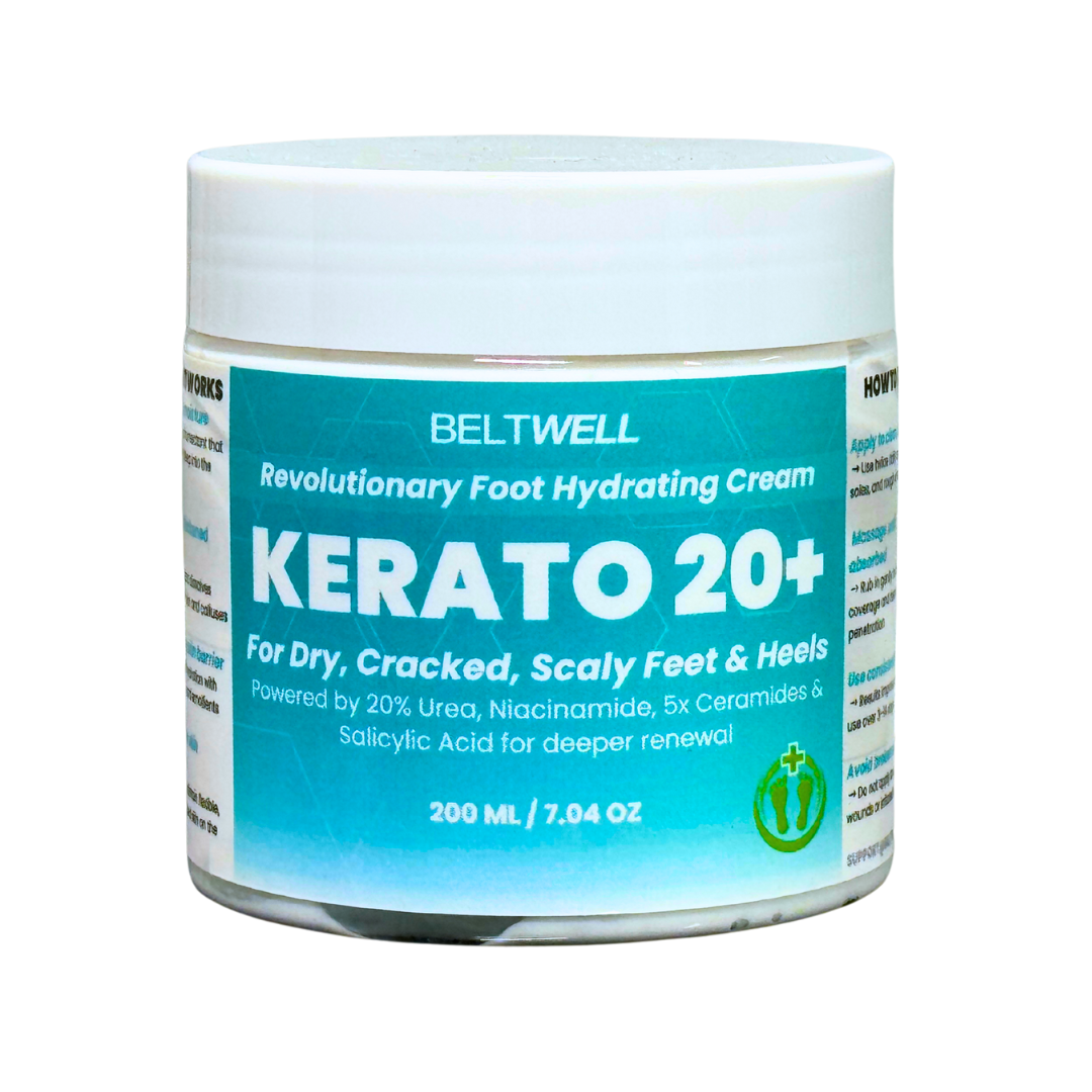 Kerato20+™ Intense Foot Hydrating Cream For Swollen, Dry, & Cracked Feet