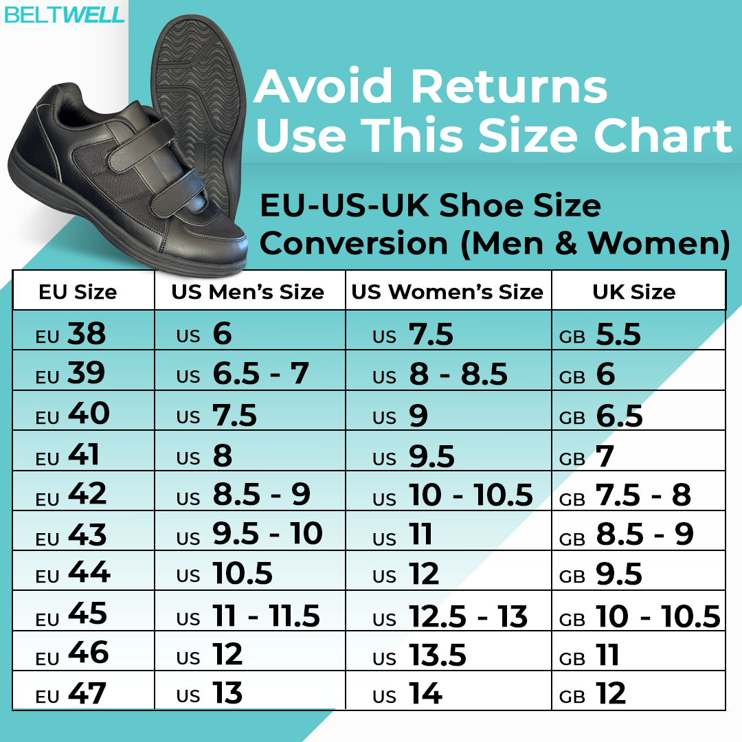 OrthoWide™ Wide Comfort Walking Shoes For Men & Women