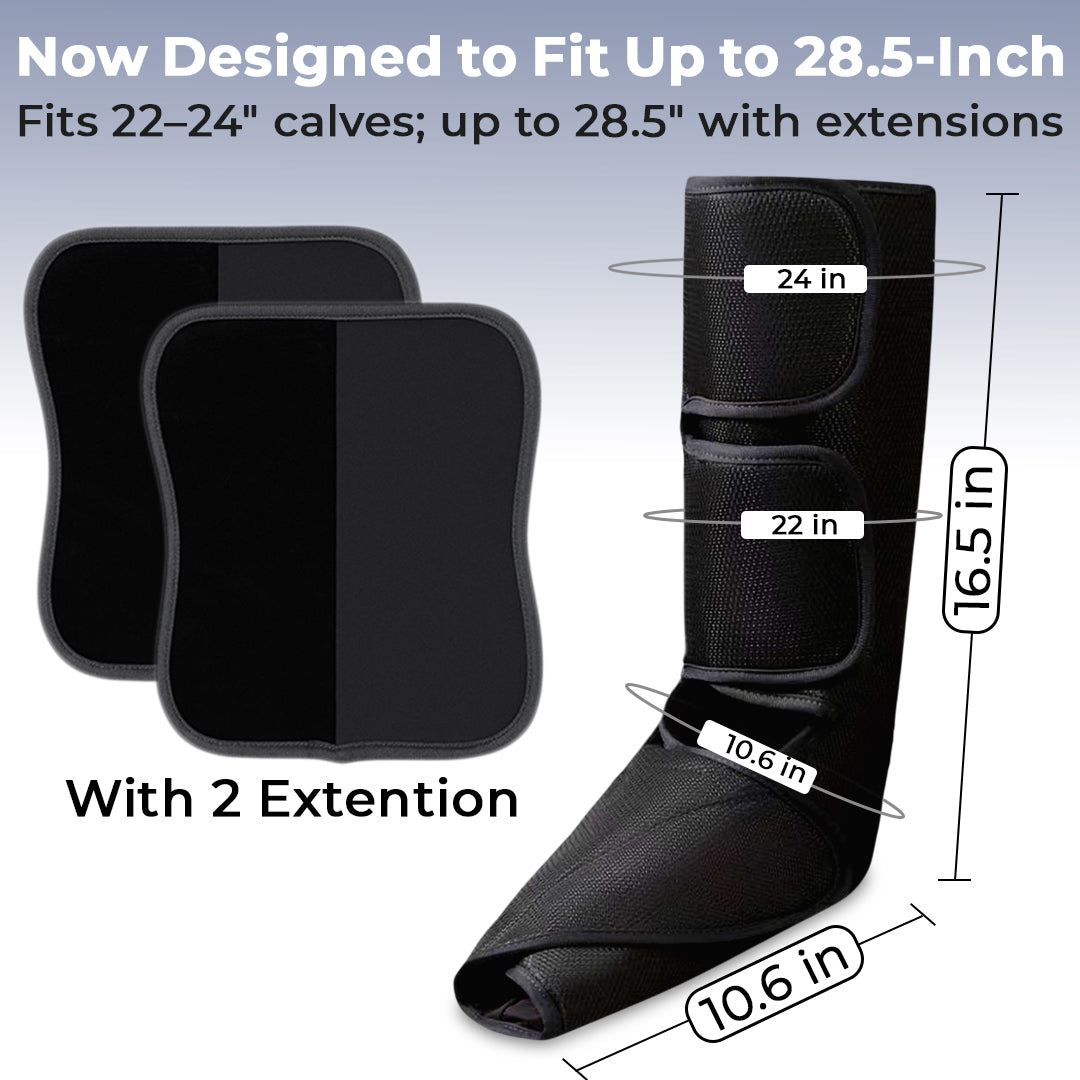 LymfoAir™ PRO - Leg & Foot Air Compression Massager With Heat