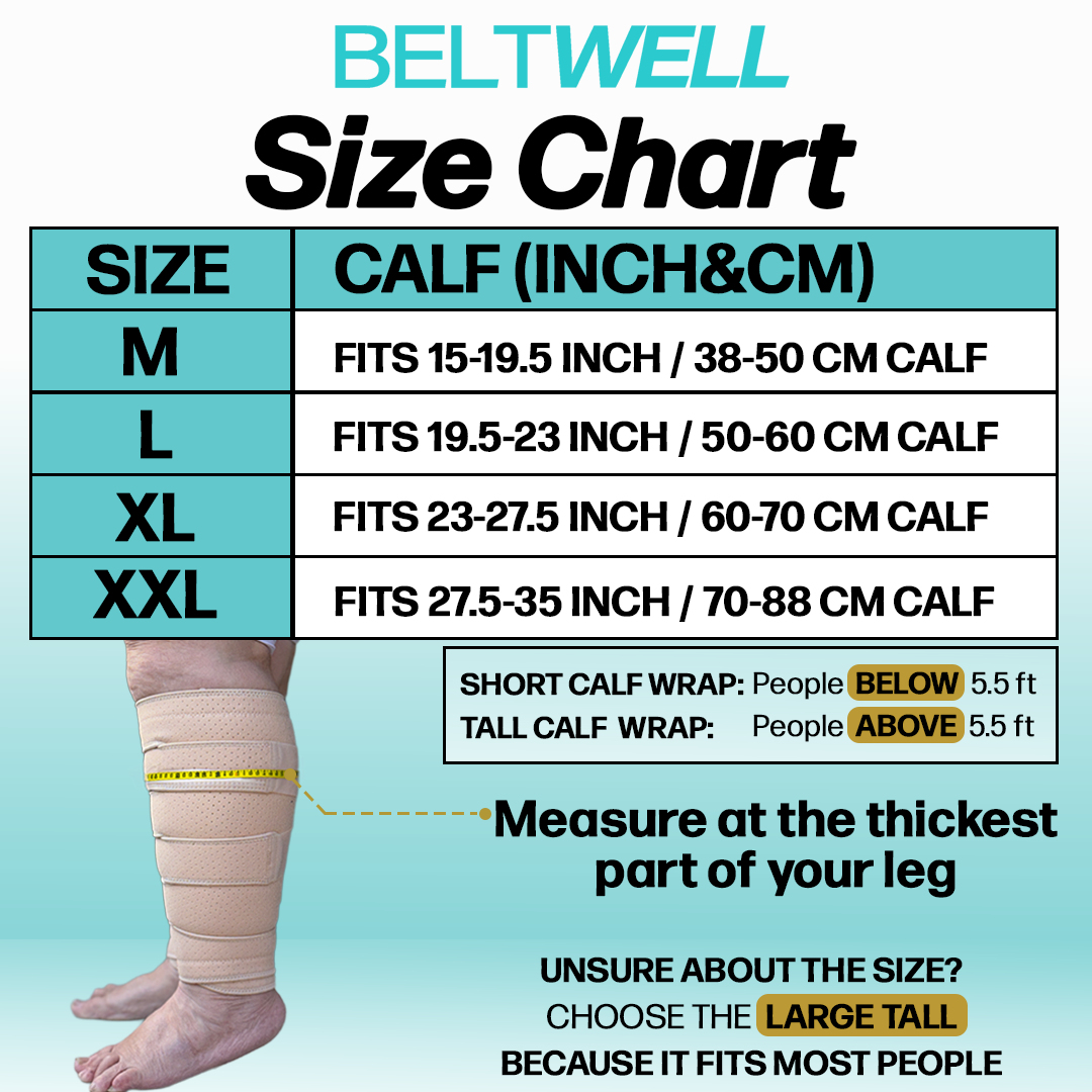 Beltwell® Calf Compression Wrap