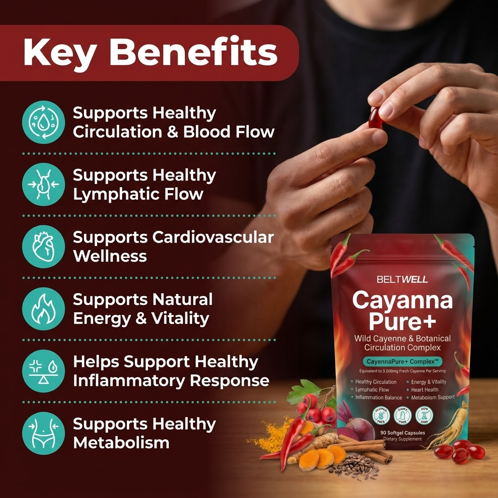 Beltwell® Wild Cayenne & Circulation Support Complex
