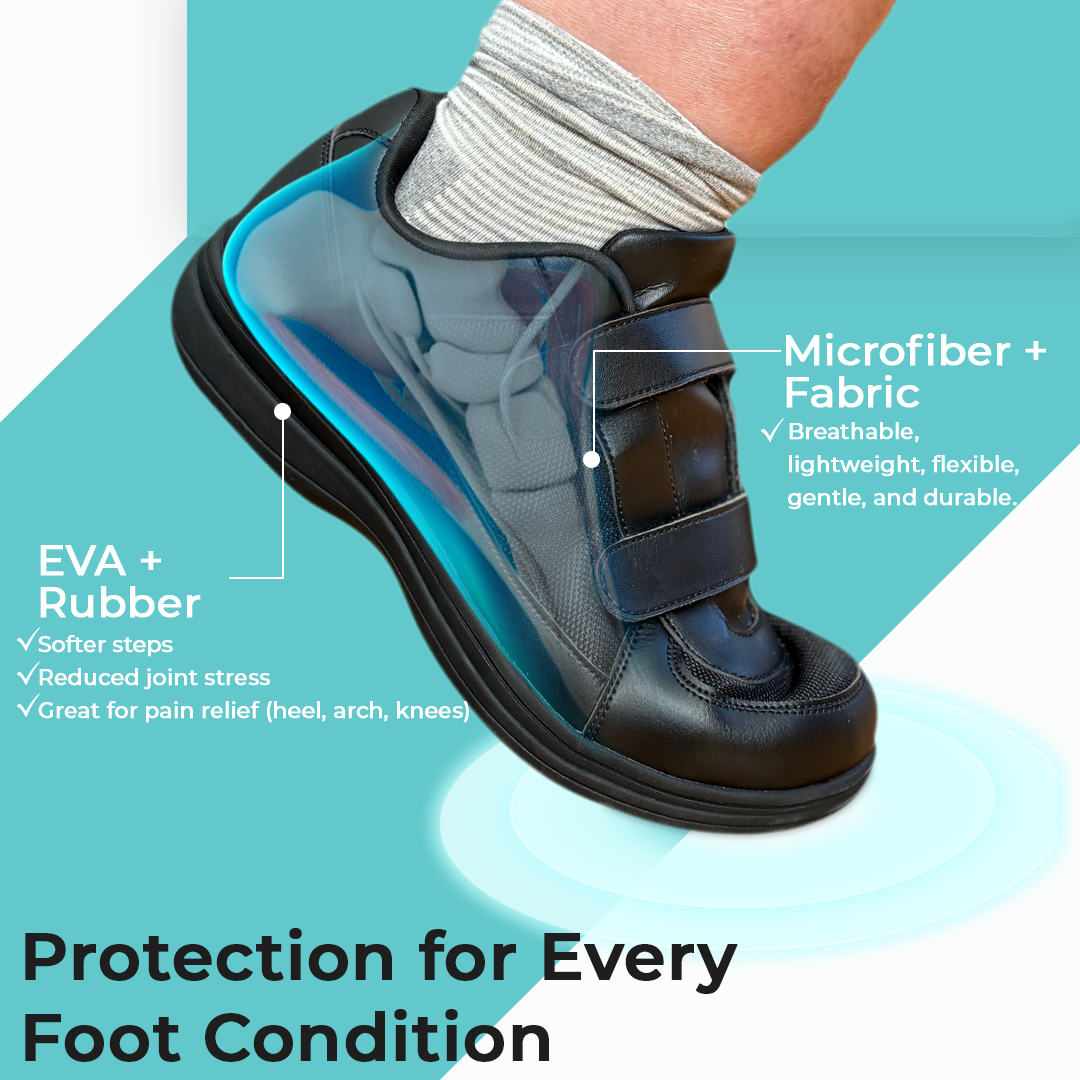 OrthoWide™ Wide Comfort Walking Shoes For Men & Women