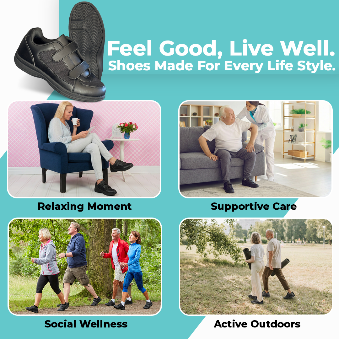 OrthoWide™ Wide Comfort Walking Shoes For Men & Women